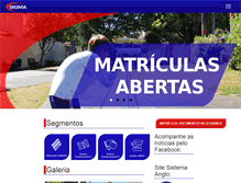 Tablet Screenshot of colegiosigma.com